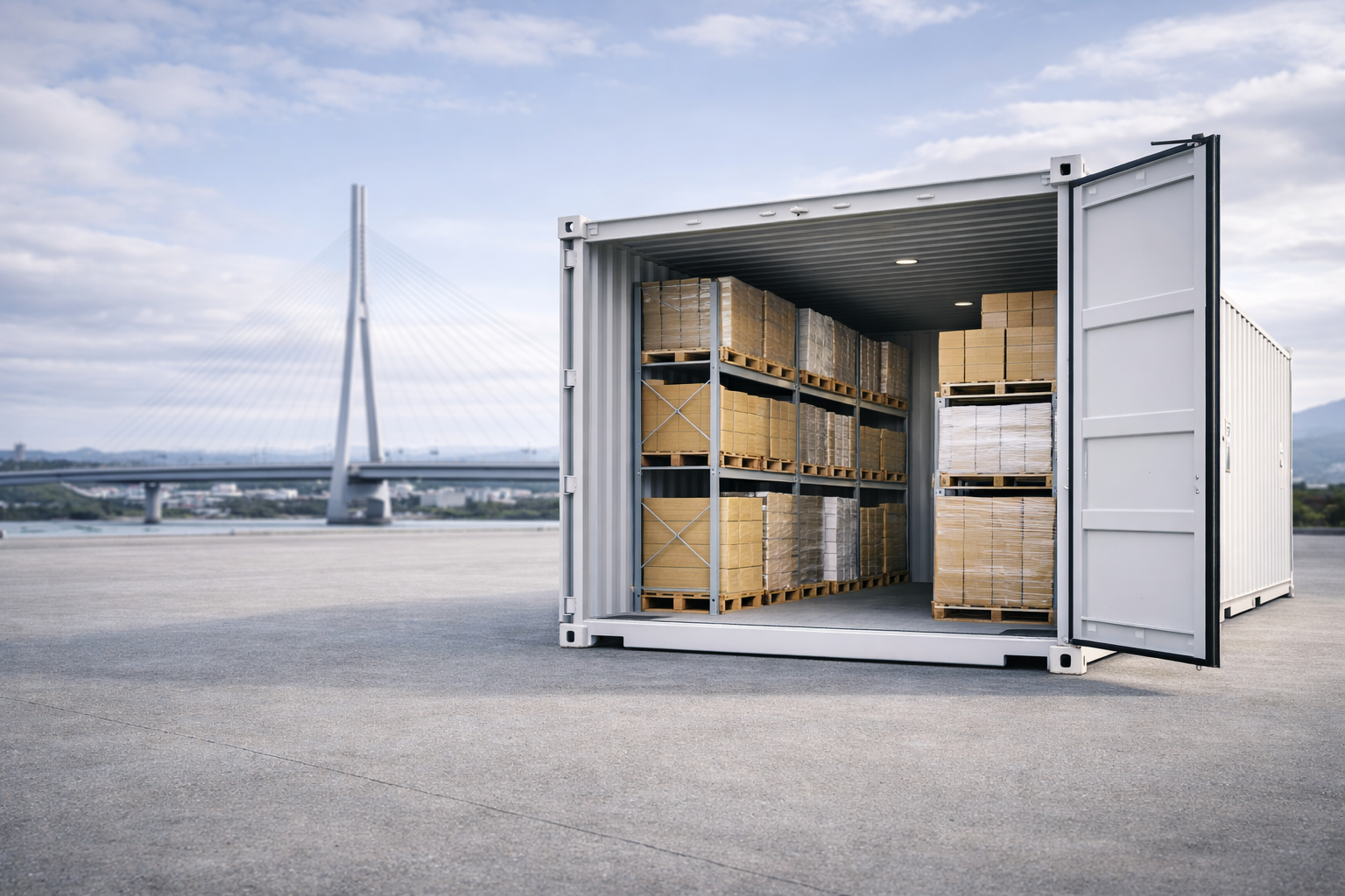 Contenedor de 20 pies en Temuco y sur de Chile